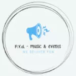 Logo PvD - Music & Events | DJ für Hochzeit Party, Event